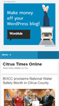 Mobile Screenshot of citrustimesonline.com